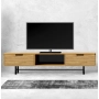 Szafka RTV-23 Drewno Lite Dąb Loft Lakier Rozmiary od 100 cm do 200 cm PREMIUM